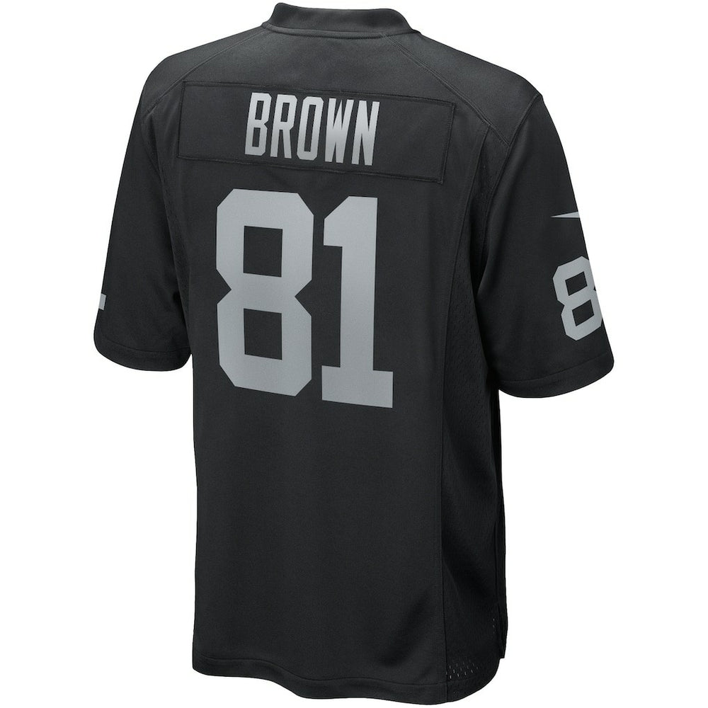 Las Vegas Raiders Nike Tim Brown  Game Retired Player Jersey