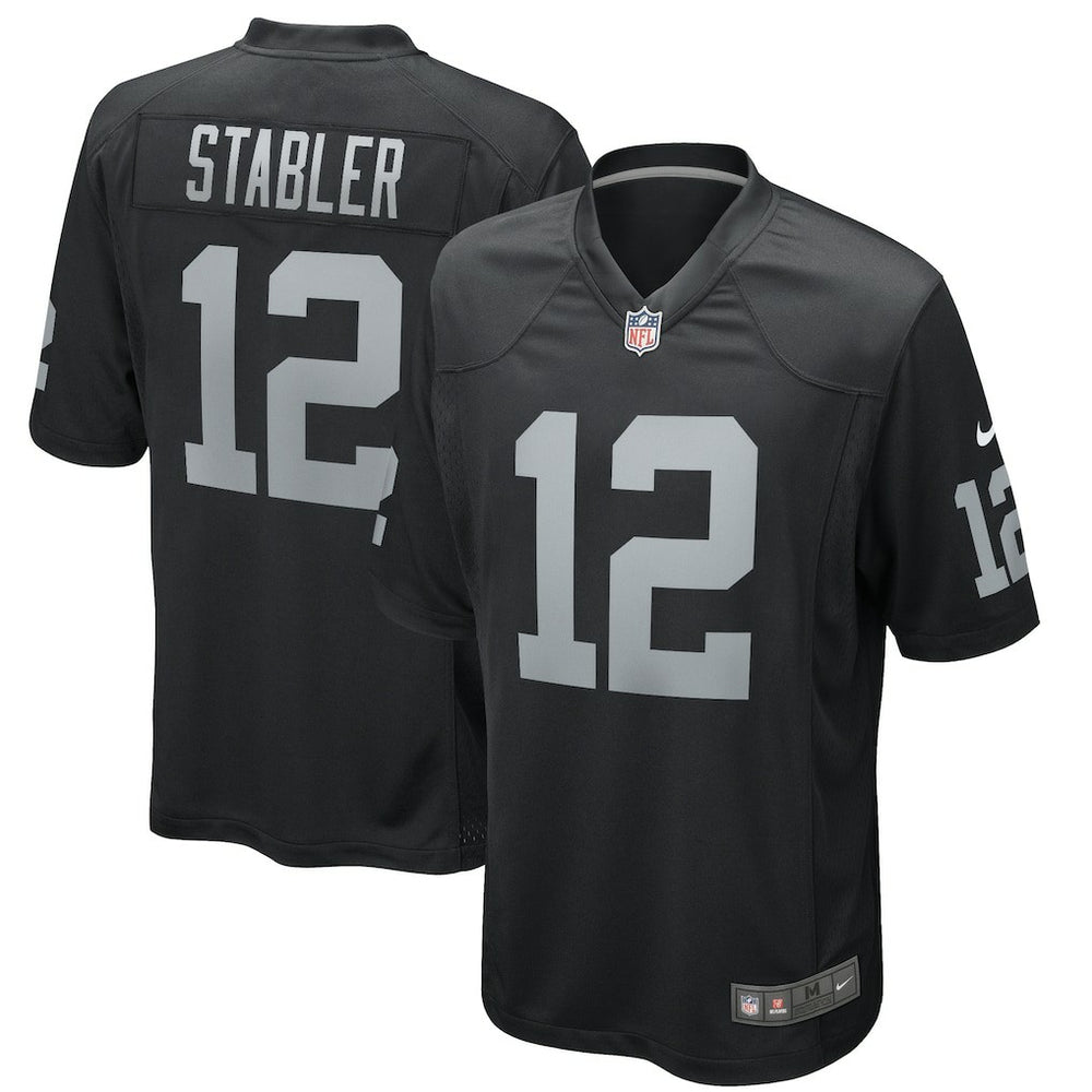Las Vegas Raiders Nike Ken Stabler  Game Retired Player Jersey