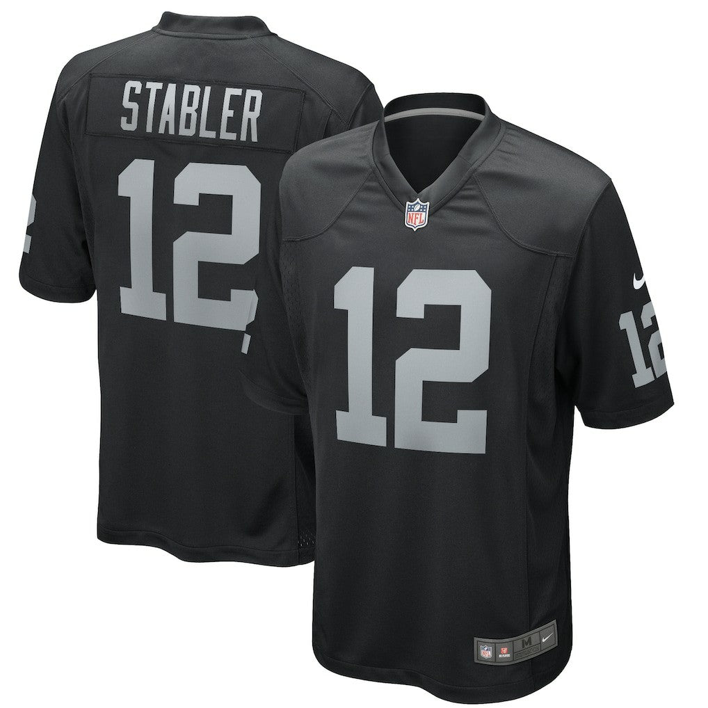 Las Vegas Raiders Nike Ken Stabler  Game Retired Player Jersey