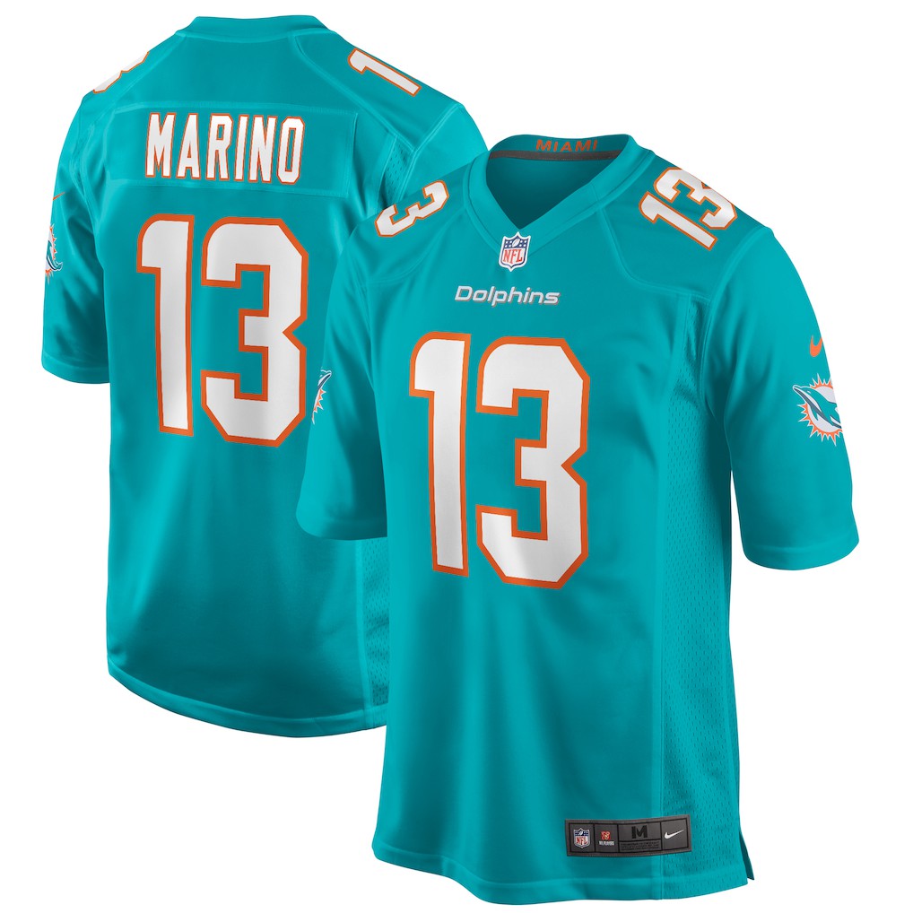Miami Dolphins Nike Dan Marino  Game Retired Player Jersey