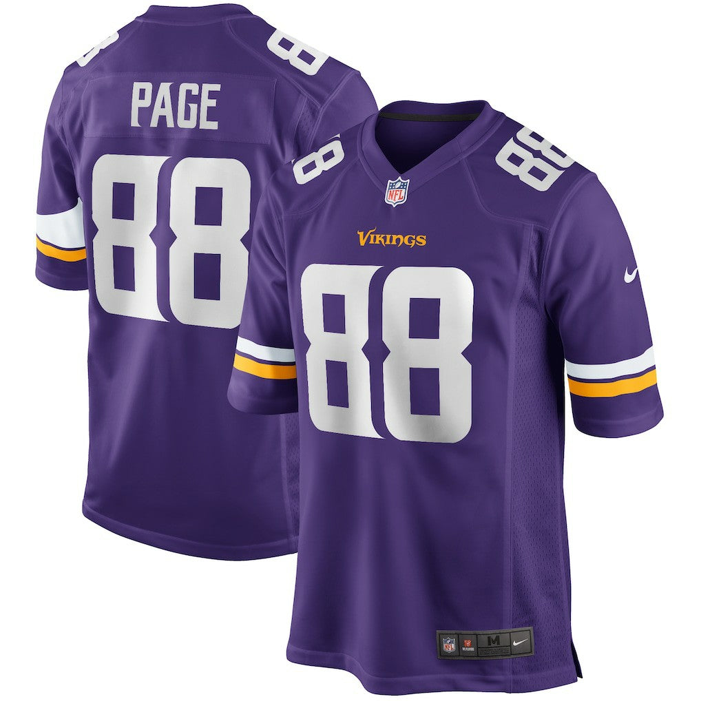 Minnesota Vikings Nike Alan Page  Game Retired Player Jersey