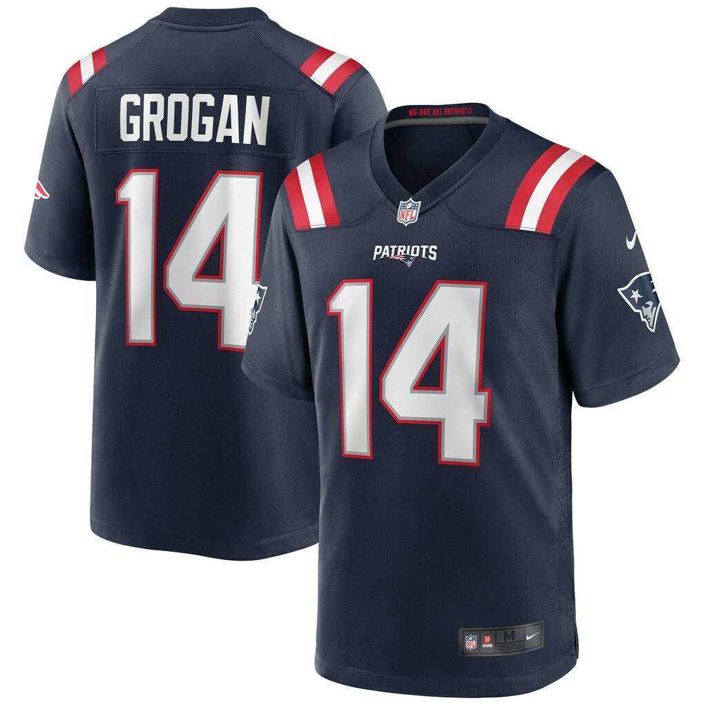 New England Patriots Nike Steve Grogan  Game Retired Player Jersey