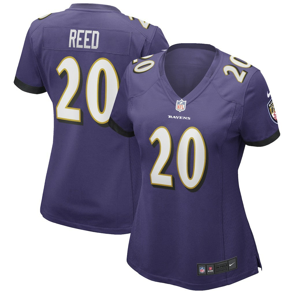 Baltimore Ravens Nike Ed Reed  Women's Game Retired Player Jersey