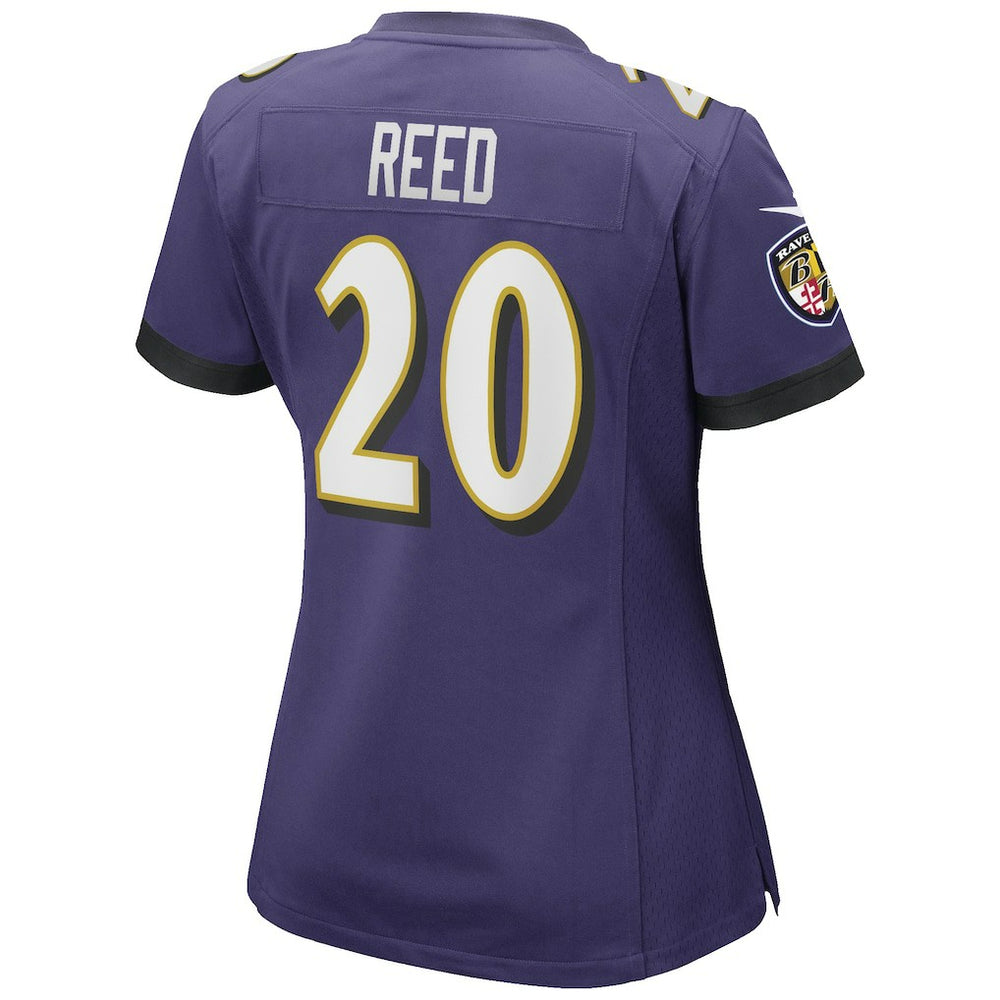 Baltimore Ravens Nike Ed Reed  Women's Game Retired Player Jersey