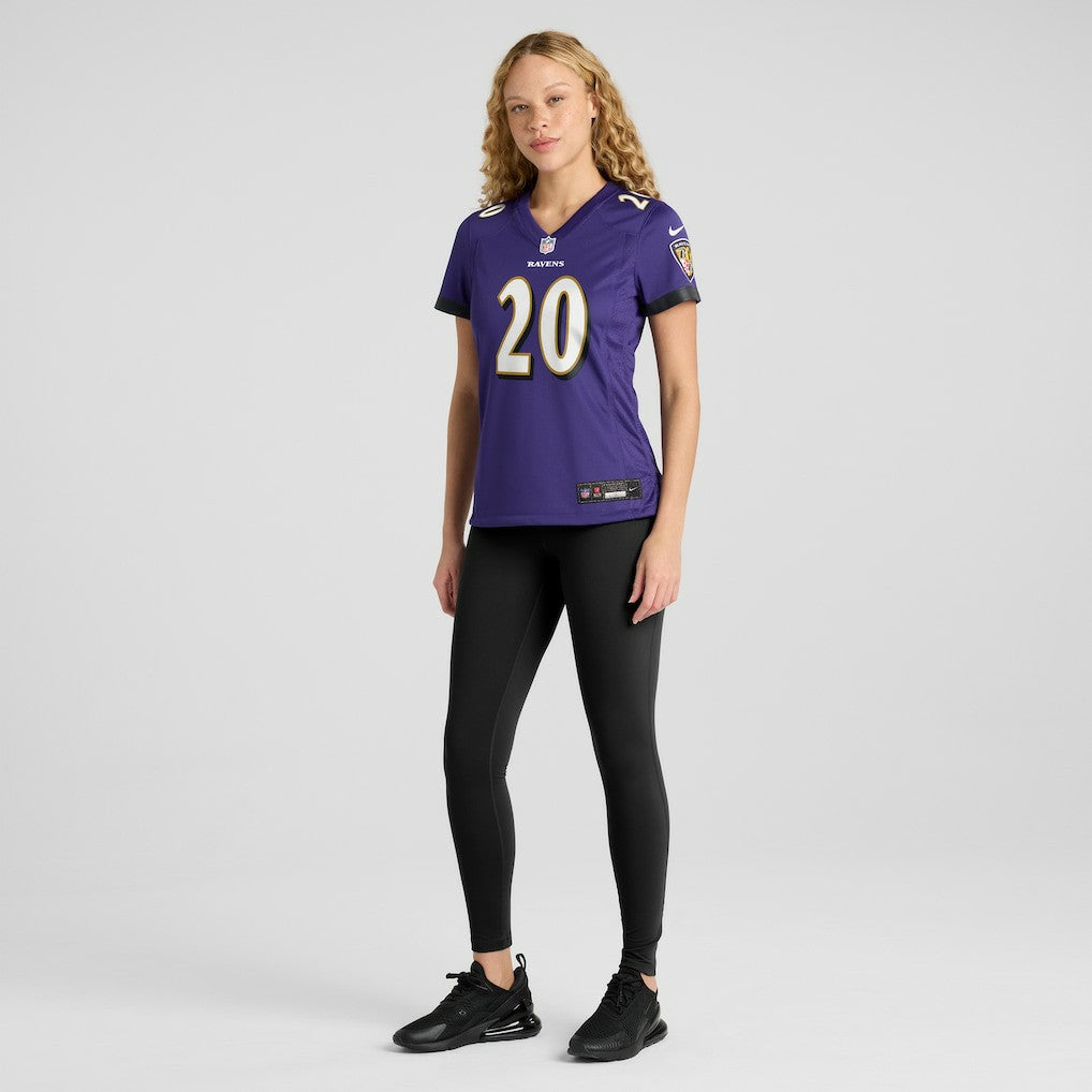 Baltimore Ravens Nike Ed Reed  Women's Game Retired Player Jersey