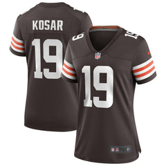 Cleveland Browns Nike Bernie Kosar  Women's Game Retired Player Jersey