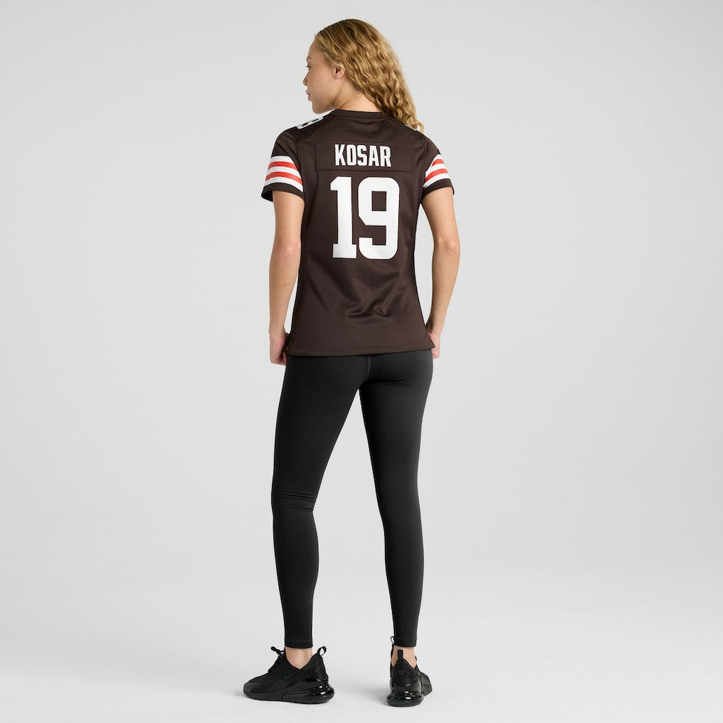 Cleveland Browns Nike Bernie Kosar  Women's Game Retired Player Jersey