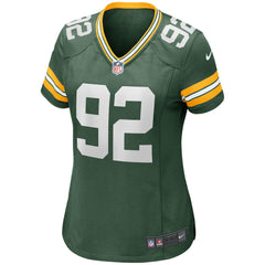 Green Bay Packers Nike Reggie White  Women's Game Retired Player Jersey