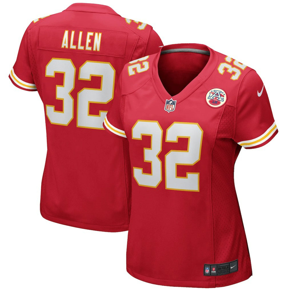 Kansas City Chiefs Nike Marcus Allen  Women's Game Retired Player Jersey