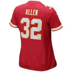 Kansas City Chiefs Nike Marcus Allen  Women's Game Retired Player Jersey