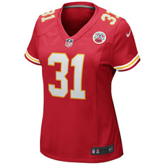 Kansas City Chiefs Nike Priest Holmes  Women's Game Retired Player Jersey