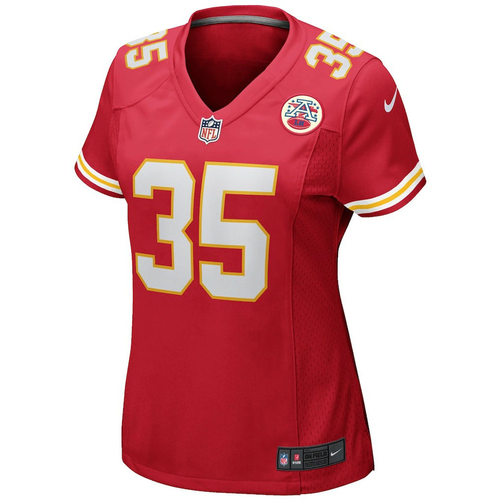 Kansas City Chiefs Nike Christian Okoye  Women's Game Retired Player Jersey