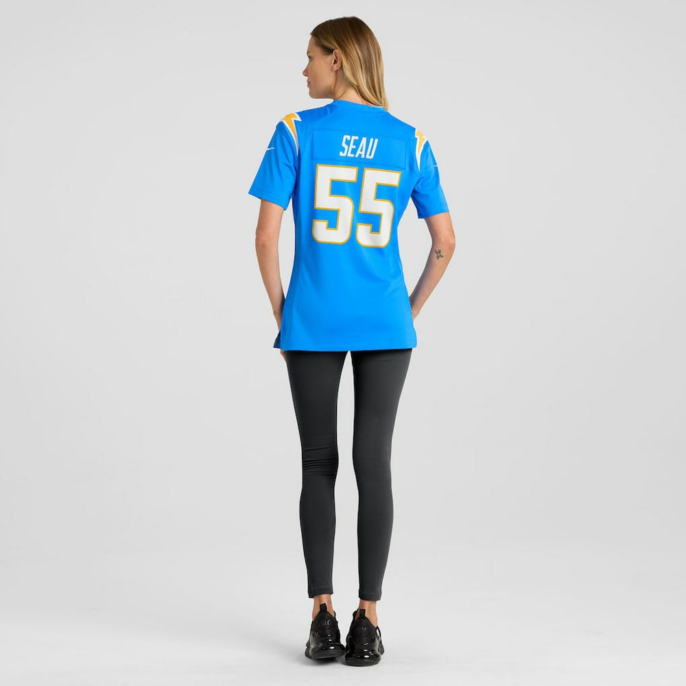 Los Angeles Chargers Nike Junior Seau  Women's Game Retired Player Jersey