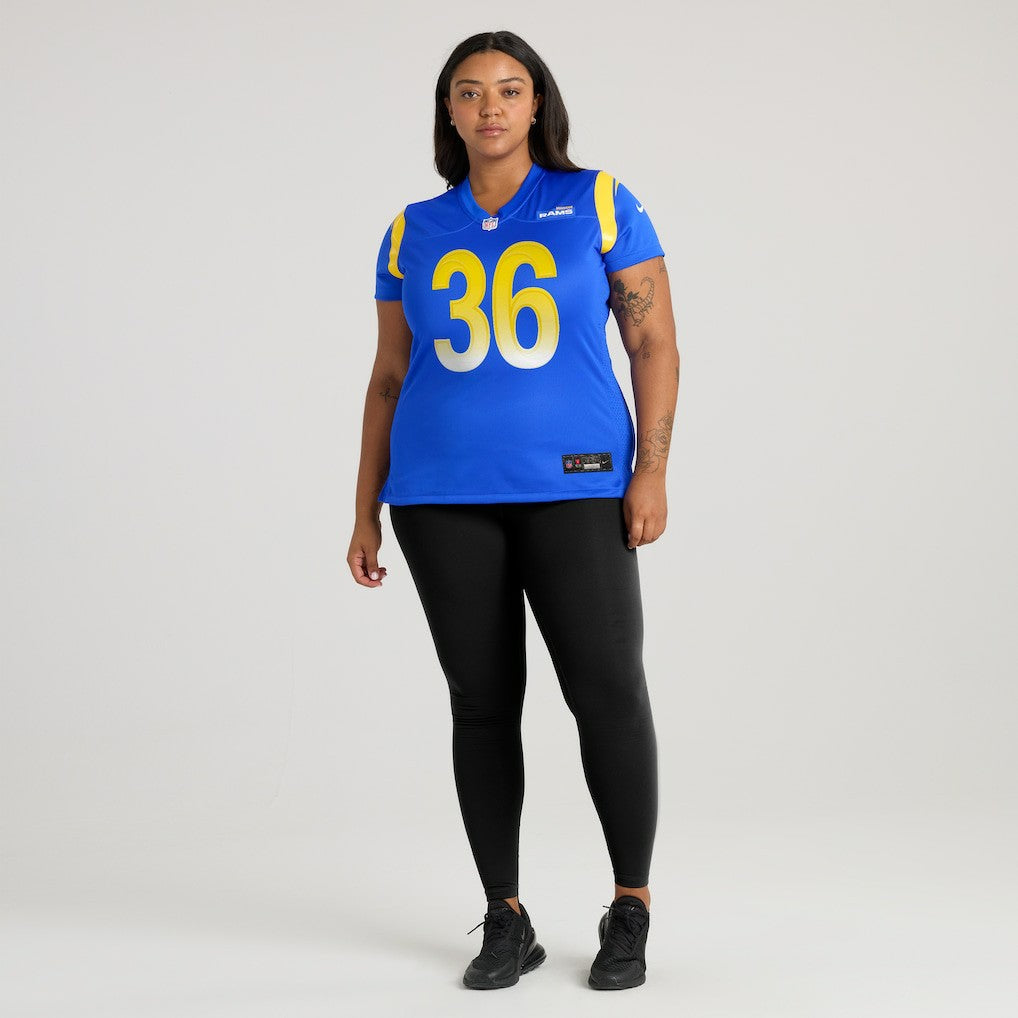 Los Angeles Rams Nike Jerome Bettis  Women's Game Retired Player Jersey