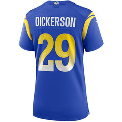 Los Angeles Rams Nike Eric Dickerson  Women's Game Retired Player Jersey