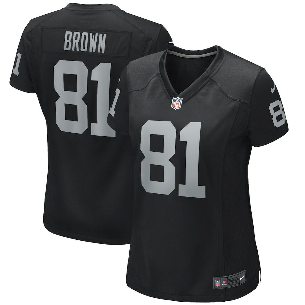 Las Vegas Raiders Nike Tim Brown  Women's Game Retired Player Jersey