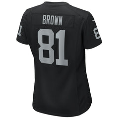 Las Vegas Raiders Nike Tim Brown  Women's Game Retired Player Jersey