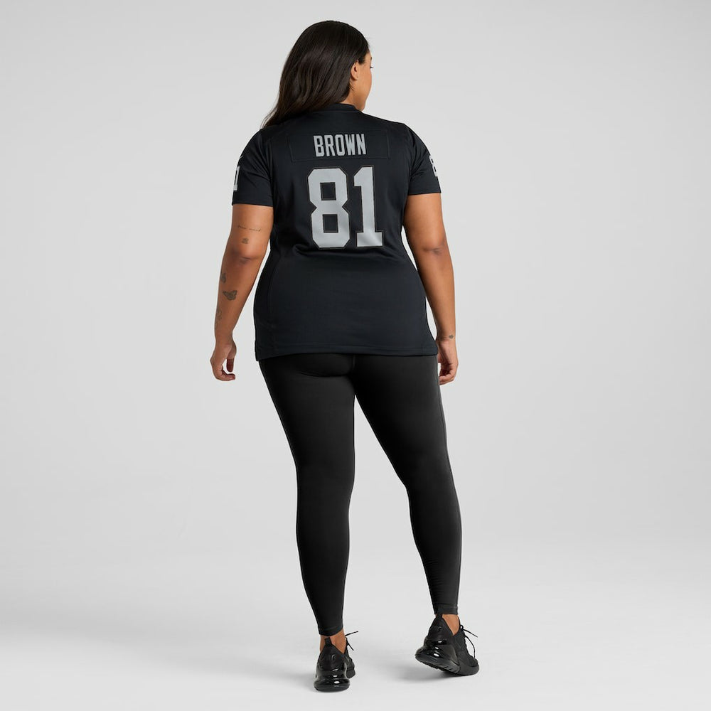 Las Vegas Raiders Nike Tim Brown  Women's Game Retired Player Jersey