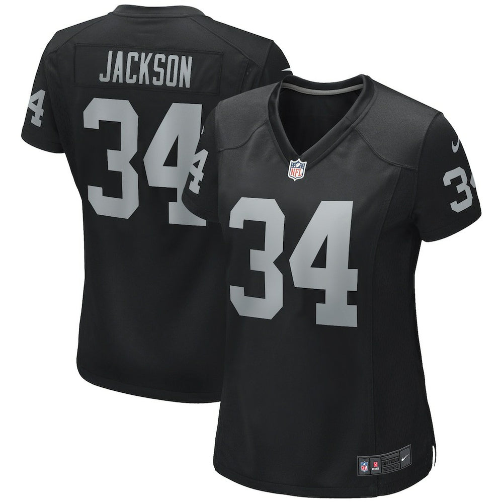 Las Vegas Raiders Nike Bo Jackson  Women's Game Retired Player Jersey