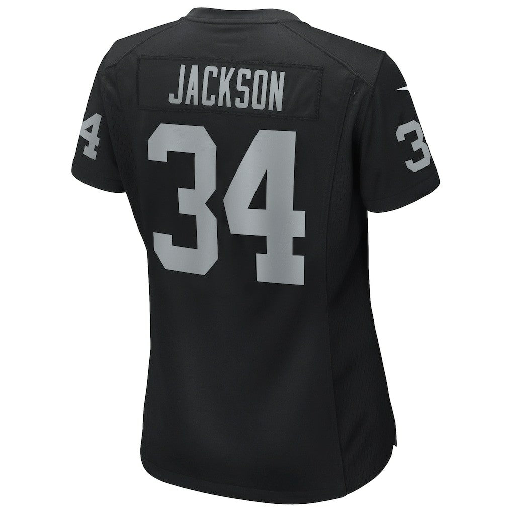 Las Vegas Raiders Nike Bo Jackson  Women's Game Retired Player Jersey