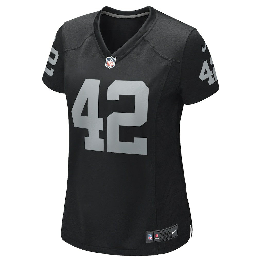 Las Vegas Raiders Nike Ronnie Lott  Women's Game Retired Player Jersey