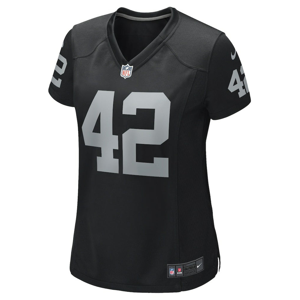 Las Vegas Raiders Nike Ronnie Lott  Women's Game Retired Player Jersey