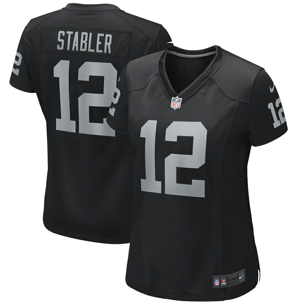Las Vegas Raiders Nike Ken Stabler  Women's Game Retired Player Jersey