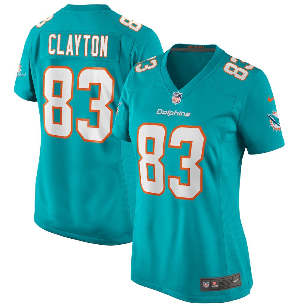 Miami Dolphins Nike Mark Clayton  Women's Game Retired Player Jersey