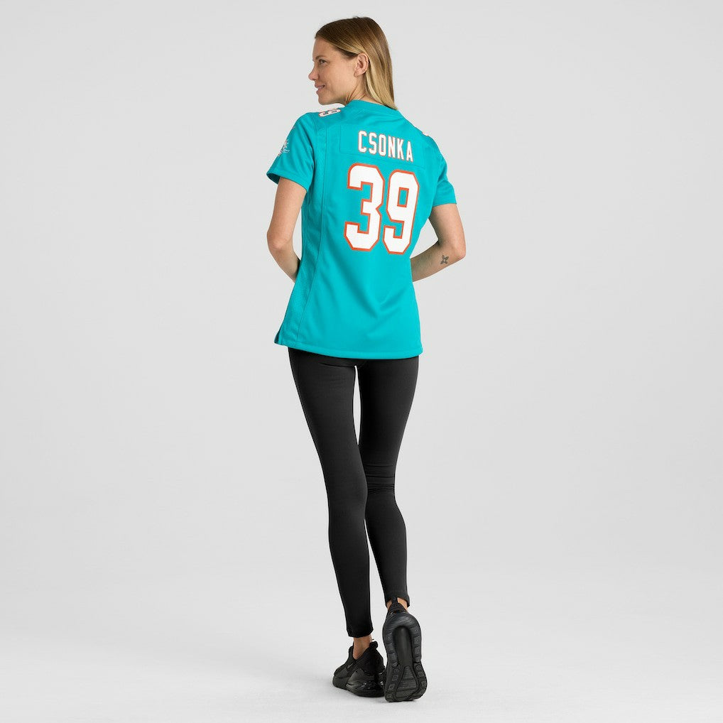 Miami Dolphins Nike Larry Csonka  Women's Game Retired Player Jersey