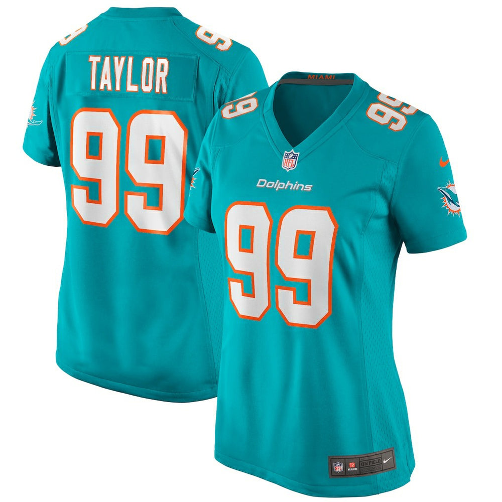 Miami Dolphins Nike Jason Taylor  Women's Game Retired Player Jersey