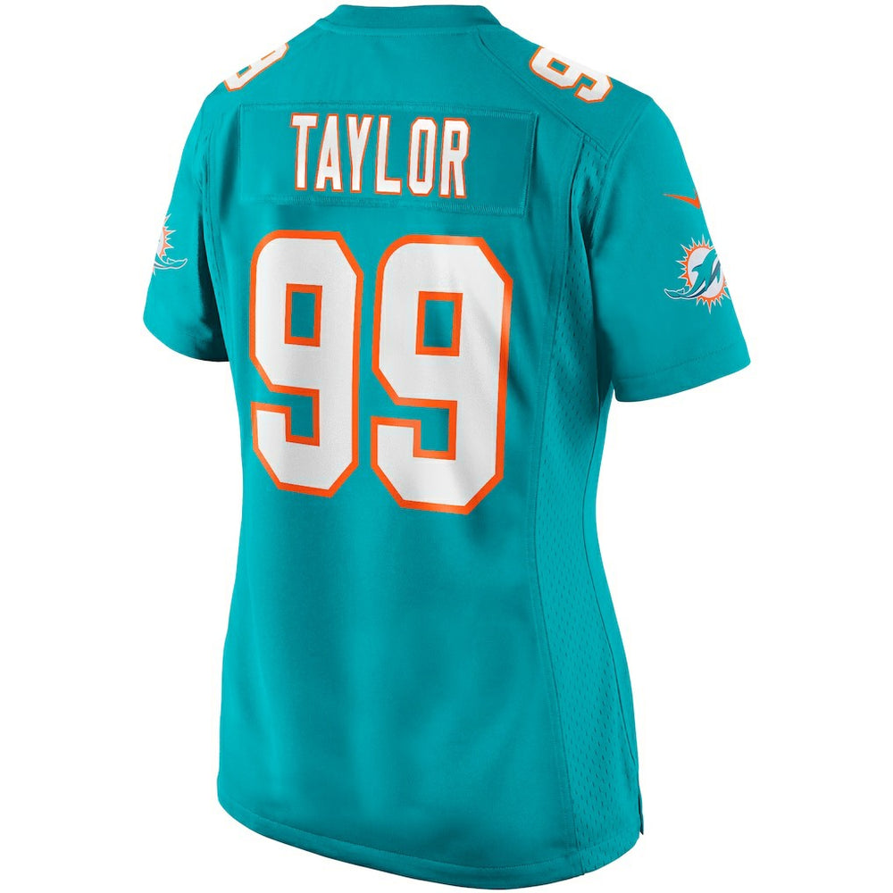 Miami Dolphins Nike Jason Taylor  Women's Game Retired Player Jersey