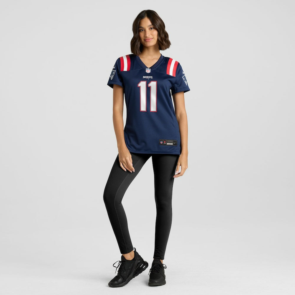 New England Patriots Nike Drew Bledsoe  Women's Game Retired Player Jersey