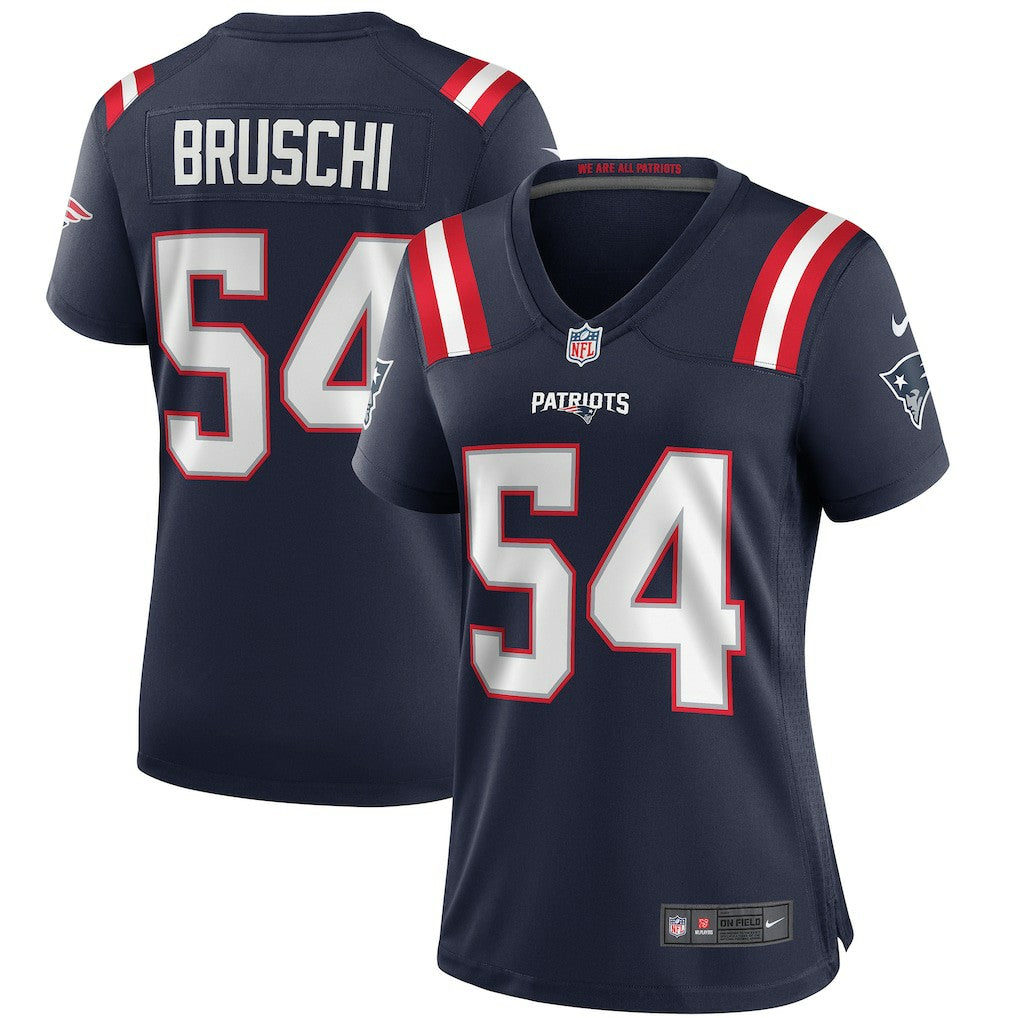 New England Patriots Nike Tedy Bruschi  Women's Game Retired Player Jersey