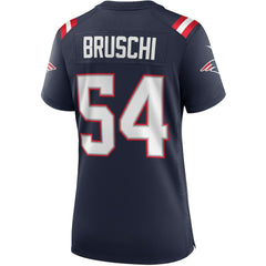 New England Patriots Nike Tedy Bruschi  Women's Game Retired Player Jersey