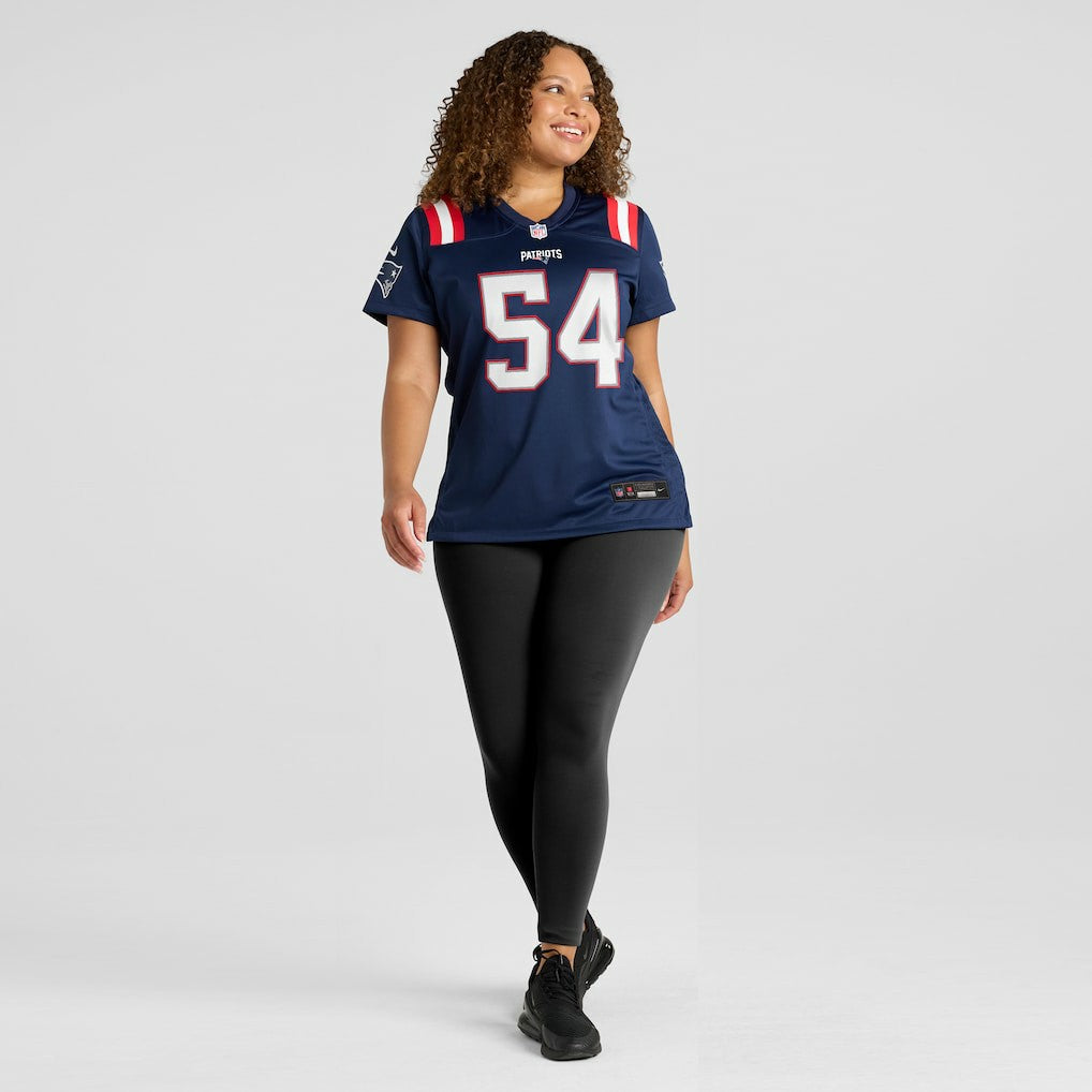 New England Patriots Nike Tedy Bruschi  Women's Game Retired Player Jersey