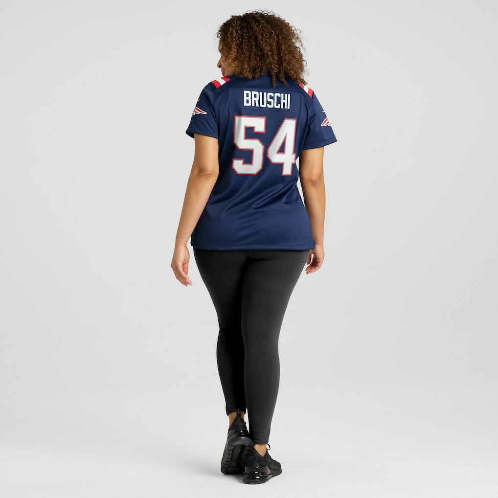 New England Patriots Nike Tedy Bruschi  Women's Game Retired Player Jersey