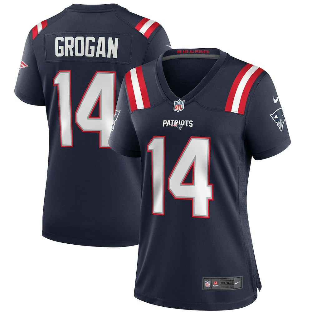 New England Patriots Nike Steve Grogan  Women's Game Retired Player Jersey