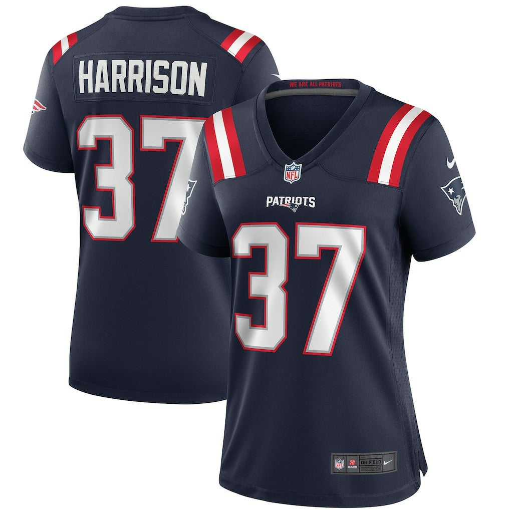 New England Patriots Nike Rodney Harrison  Women's Game Retired Player Jersey