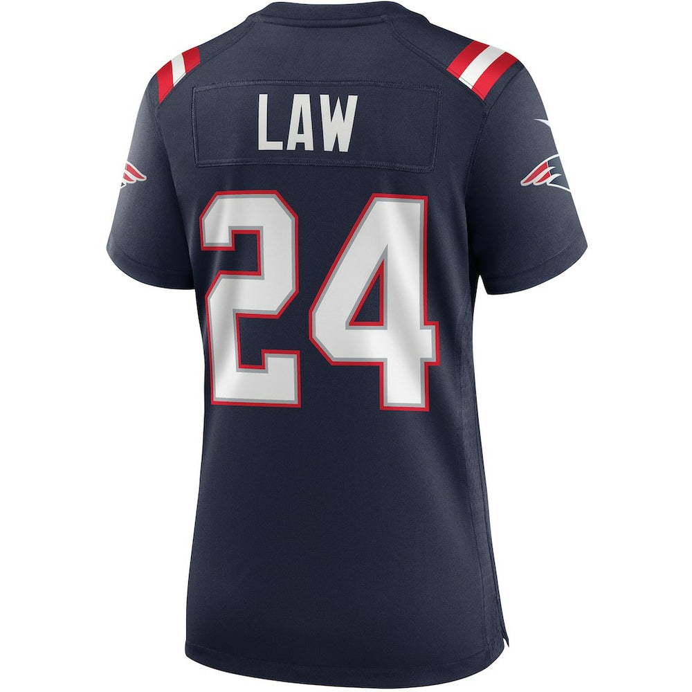 New England Patriots Nike Ty Law  Women's Game Retired Player Jersey