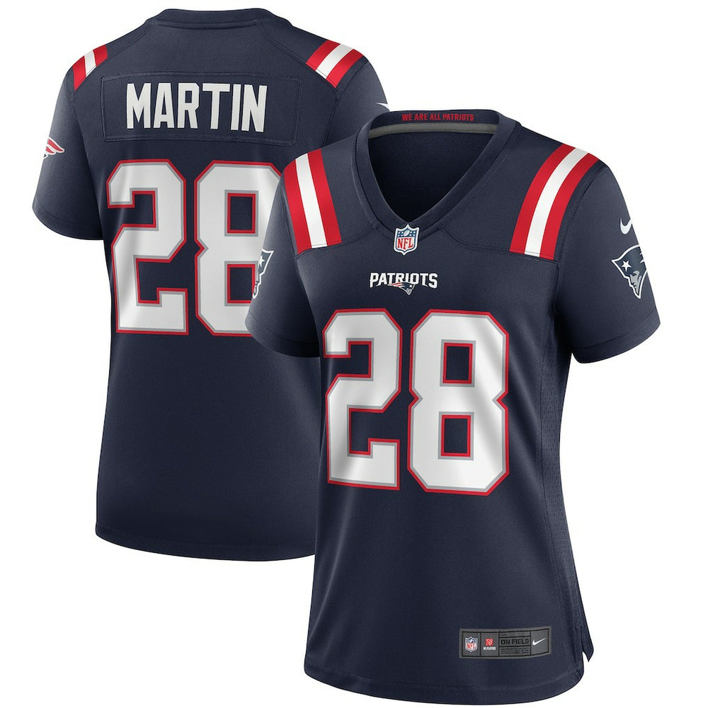New England Patriots Nike Curtis Martin  Women's Game Retired Player Jersey