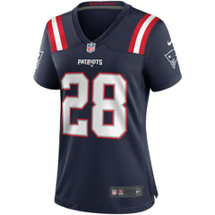 New England Patriots Nike Curtis Martin  Women's Game Retired Player Jersey
