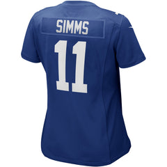 New York Giants Nike Phil Simms  Women's Game Retired Player Jersey