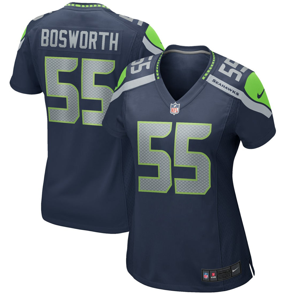 Seattle Seahawks Nike Brian Bosworth  Women's Game Retired Player Jersey