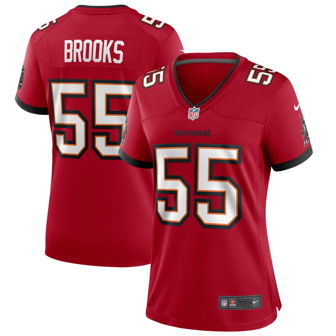 Tampa Bay Buccaneers Nike Derrick Brooks  Women's Game Retired Player Jersey
