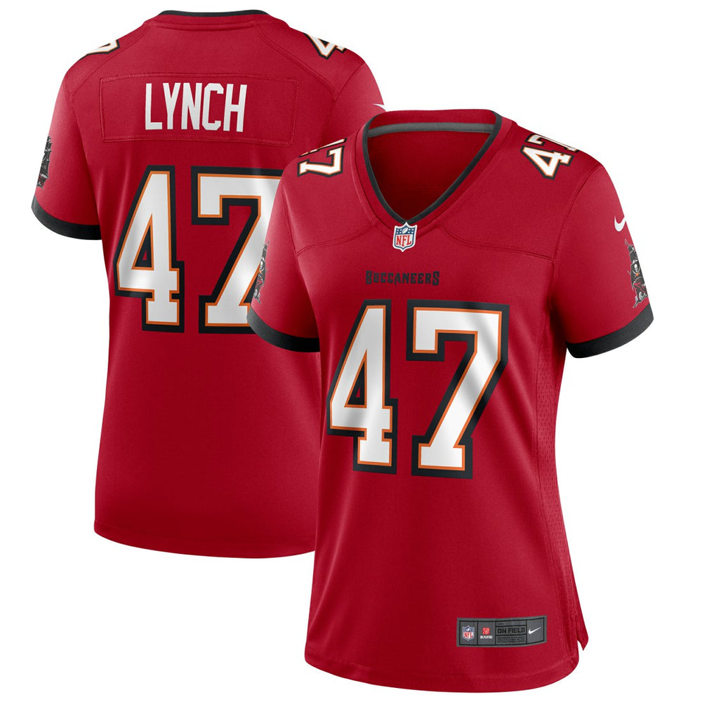 Tampa Bay Buccaneers Nike John Lynch  Women's Game Retired Player Jersey