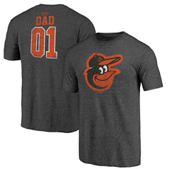 Baltimore Orioles Father's Day Greatest Dad Tri-Blend T-Shirt | MLB Outlet