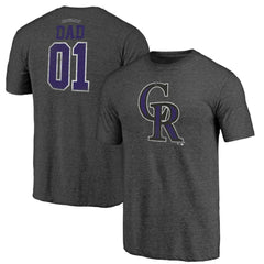 Colorado Rockies Father's Day Greatest Dad Tri-Blend T-Shirt | MLB Sale
