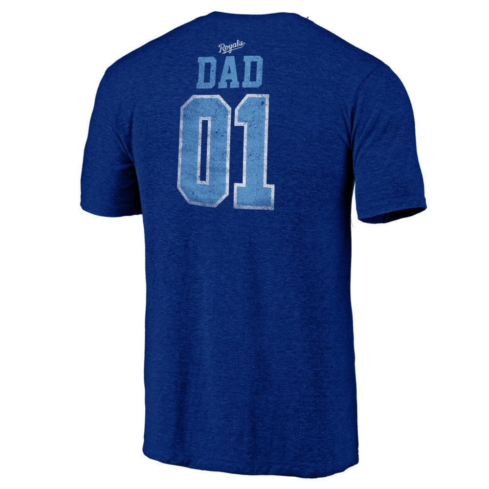 Kansas City Royals Father's Day Greatest Dad Tri-Blend T-Shirt | MLB Online