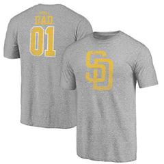 San Diego Padres Father's Day Greatest Dad Tri-Blend T-Shirt | MLB Discount
