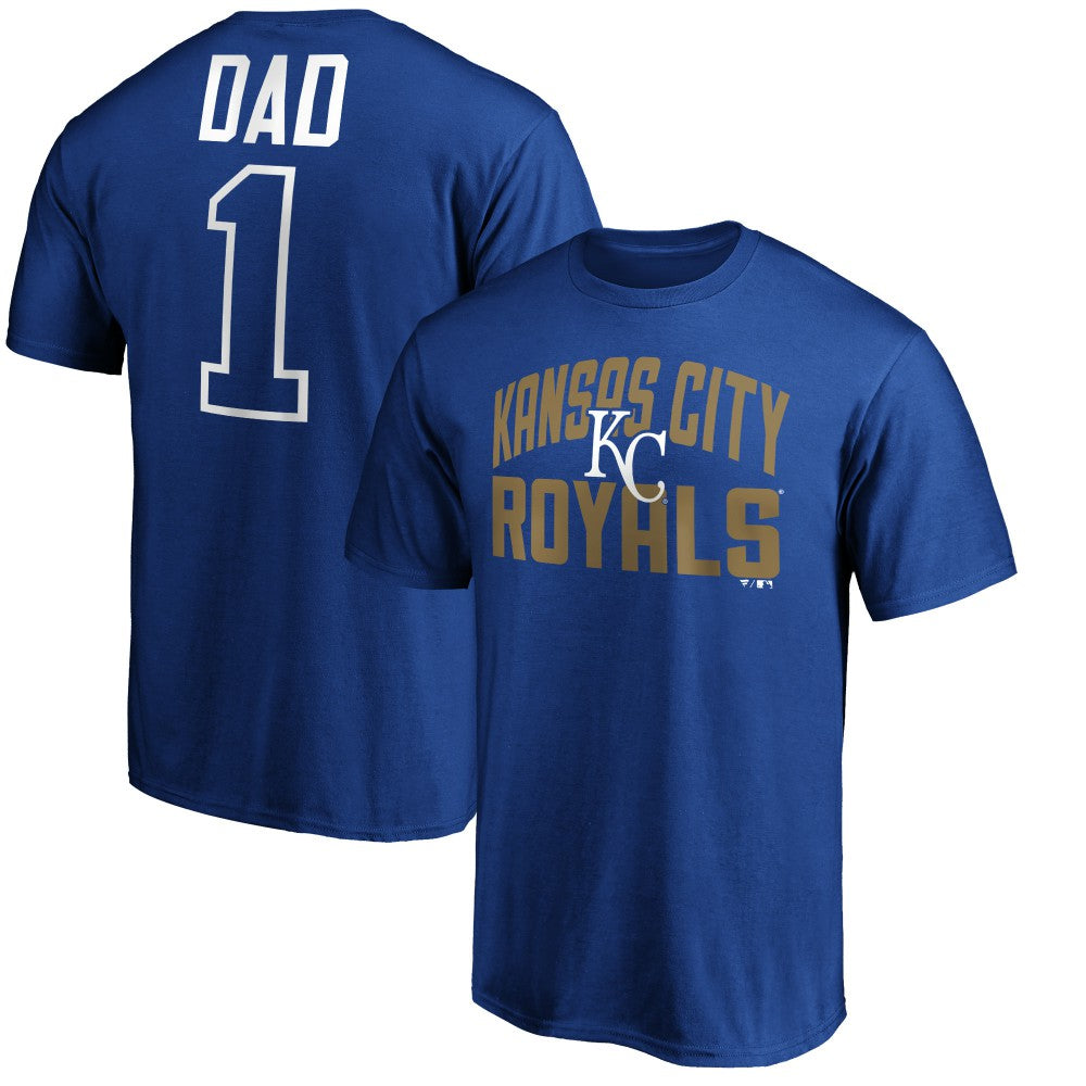 Kansas City Royals Father's Day #1 Dad T-Shirt | MLB Online